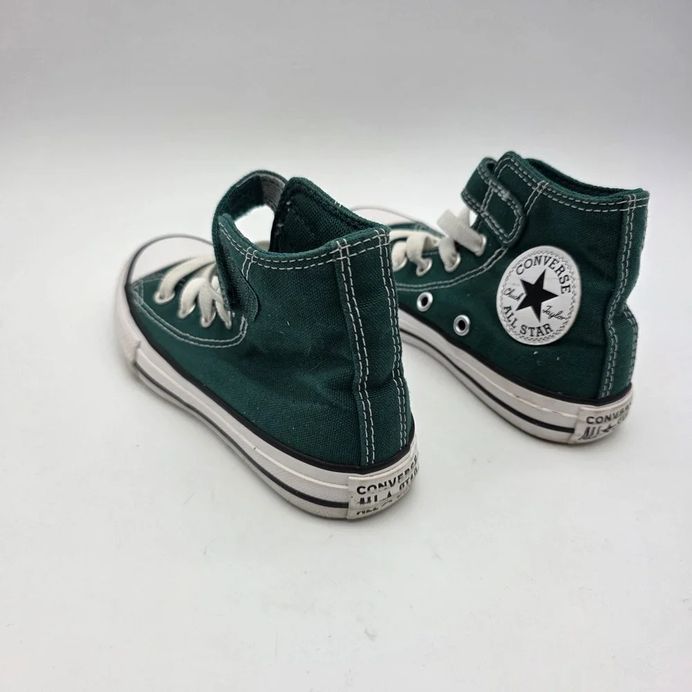 Converse Chuck Taylor All Star Kids High Top Sneaker Green Size 11